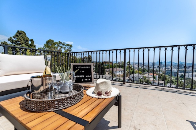 Skyline view of an iTrip Los Angeles rental